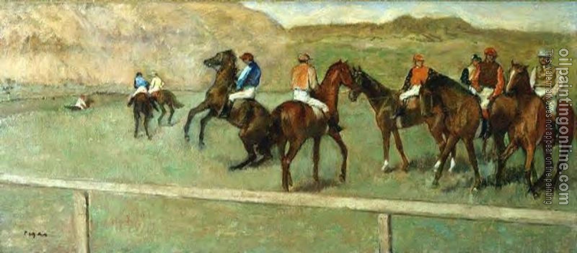 Degas, Edgar - Before the Start